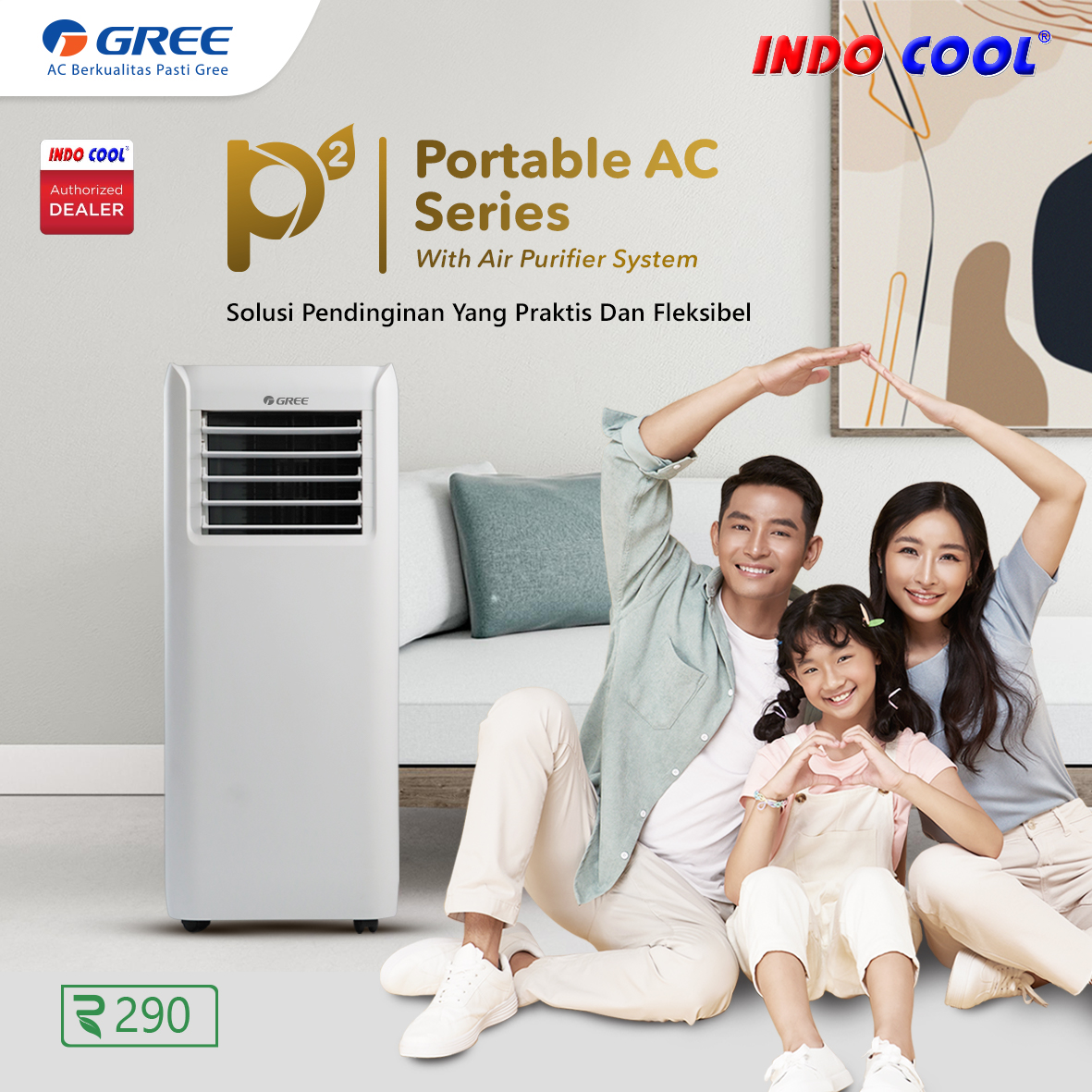 AC GREE PORTABLE 1 PK