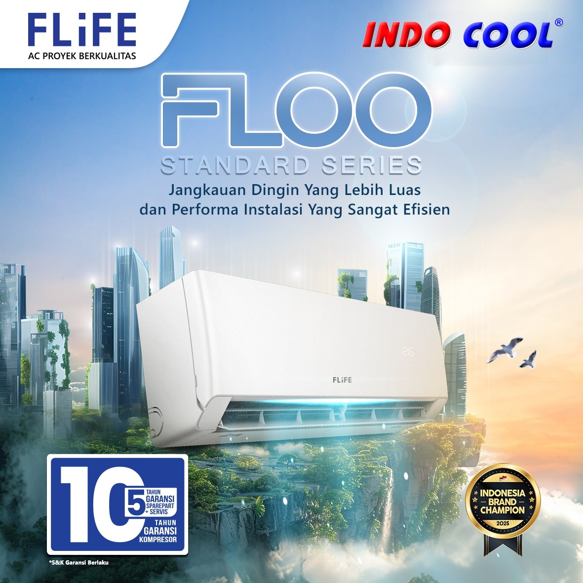 AC FLIFE STANDART 1/2PK / 0,5PK / FAC-05FLOO